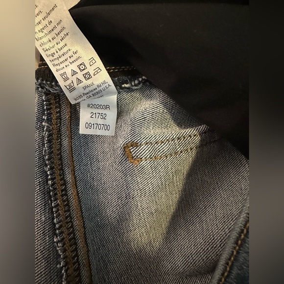 Spanx Women’s Distressed Denim Skinny Jean Leggings Small - Picture 14 of 14